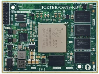 ICETEK-C6678-KB: 8-core digital signal processor core board(图1)